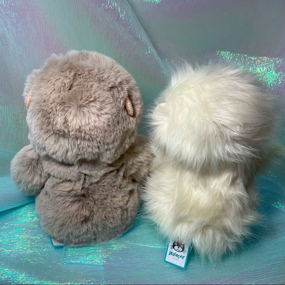 SOLD DO NOT POACH PICS OR TEXT PLEASE! BNWT Jellycat Bo Bigfoot & Yani Yeti - Picture 5 of 9